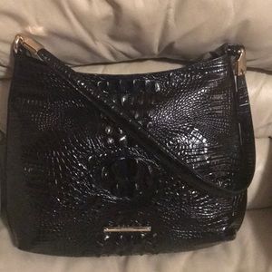 NWT Brahmin Black Farrah Hobo